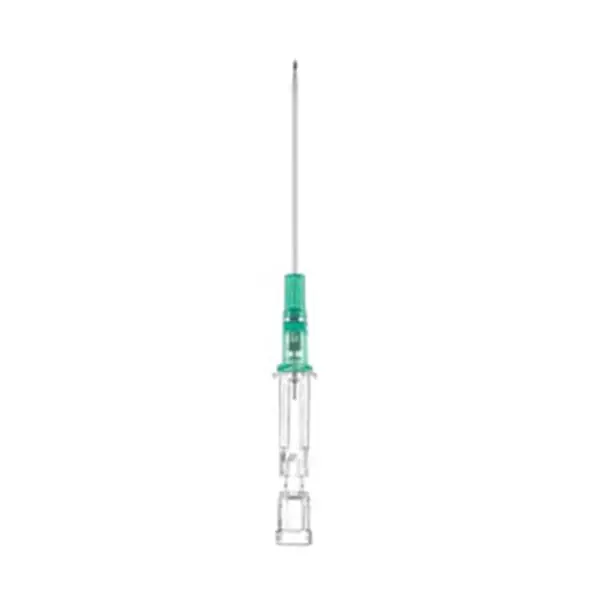 18 Gauge Safety Introcan Straight Enhanced IV Catheter - Image 2