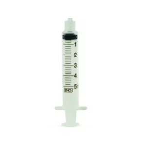 Syringe, 5cc, Luer Lock Sterile by BD