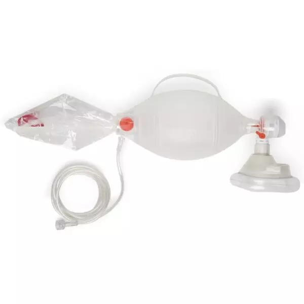 Resuscitator with Bag Spur® II Adult Resuscitator Medium Adult Mask, 12/CS