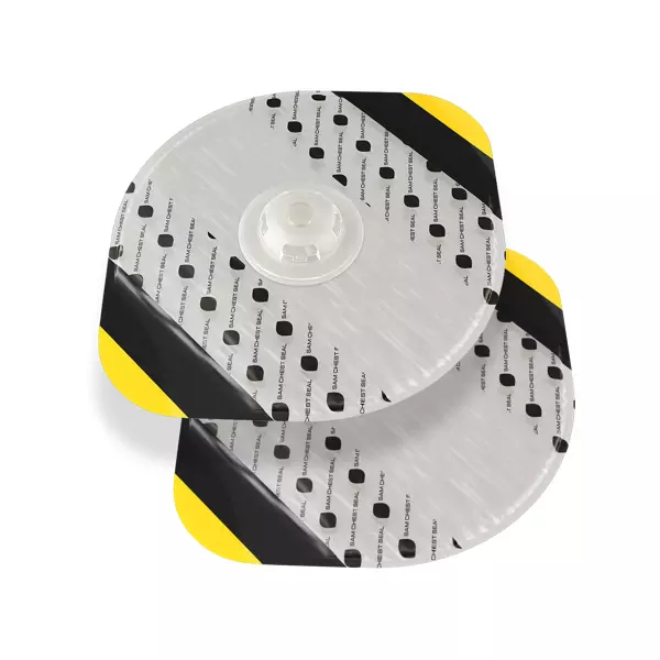 SAM Medical Vented Chest Wound Seal, Combo - Image 2