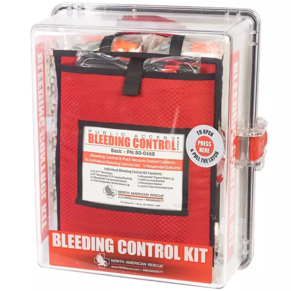 Public Access Bleeding Control Station 8 Pack