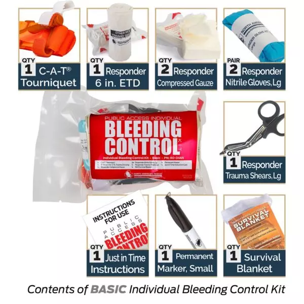 Public Access Bleeding Control Station 8 Pack - Image 3