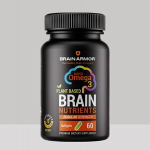 Brain Armor Plant Based Brain Nutrients Regular Strength - Softgels 60ct
